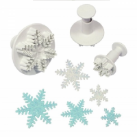PLUNGER CUTTER SNOWFLAKE 3'S PLUNGER CUTTER SNOWFLAKE 3'S