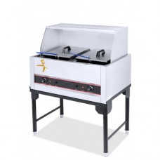 GAS CHIP FRYER SPAZA DOUBLE 2*21L
