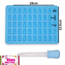 GUMMY BEAR MOULD 50'S WITH DROPPER