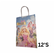 P/GIFT BAG BARBIE 12'S