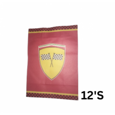 P/GIFT BAG FERRARI FLAGS 12'S