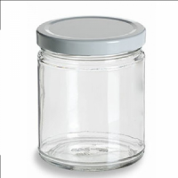 GLASS JAR + LID 125ML