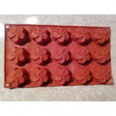 FONDANT MOULD DAISY SHAPE 15