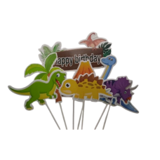 C/TOPPER SET DINOSAURS