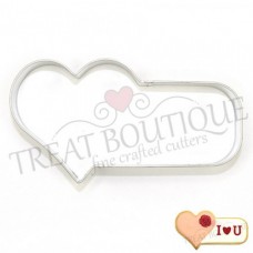 COOKIE CUTTER HEART PLAGUE 6.5*12CM