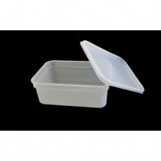 ICE CREAM TUB + LID CLEAR 2L