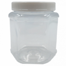 JAR HEX CLEAR 350ML