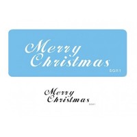 JEM STENCIL MERRY CHRISTMAS