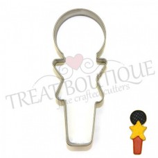 COOKIE CUTTER MICROPHONE WITH STAR 11*5.