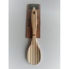 BAMBOO WOODEN SPOON STRIPES