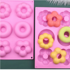 SILICONE MOULD FLOWERS 6'S