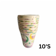 PAPER CUPS ASS CUPCAKE 10'S