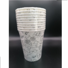 PAPER CUPS GRAFIX TRAVEL 10'S
