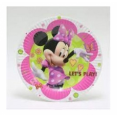 P/PLATES MINNIE MOUSE 10'S