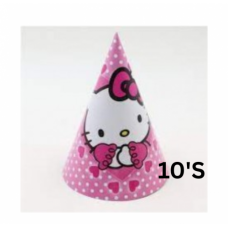 P/HATS HELLO KITTY 10'S