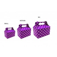 PARTY BOXES POLKA DOT ASSORTED BIG