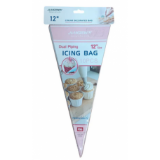 PIPING BAGS CLEAR 12