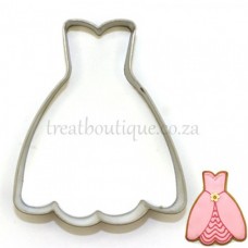 COOKIE CUTTER PRINCESS GOWN  10*9CM