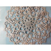 LACE EDIBLE DOILY SILVER