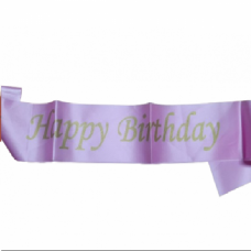 SASH HBD PINK & GOLD