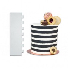 SCRAPER TALL EDGE PATTERNED STRIPES
