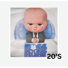 P/SERVIETTES BOSS BABY 20'S