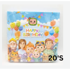 P/SERVIETTES COCOMELON 20'S