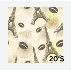 SERVITTES EIFEL TOWER 20'S