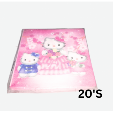 P/SERVIETTES HELLO KITTY 20'S