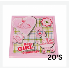 SERVITTES PINK BABY GIRL 20'S