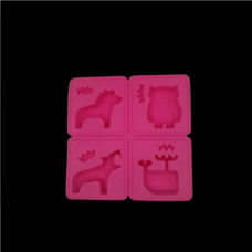 SILICONE MOULD ASS ANIMALS (1) 4'S