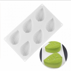 SILICONE MOULD LEAVES 6 CAVITY