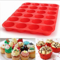 SILICONE MINI CUP CAKE 24'S