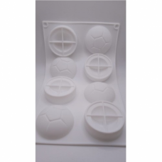 SILICONE MOULD SOCCER/BMW DESIGN 8'S