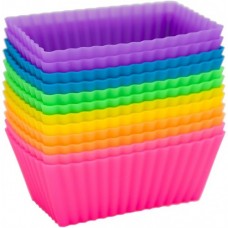 SILICONE CUP CAKE HOLDER RECT 12'S