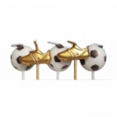 CANDLE SOCCER THEME 5PC