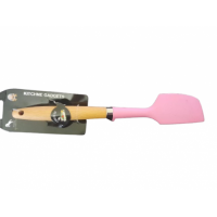SPATULA SILICONE WOODEN HANDLE