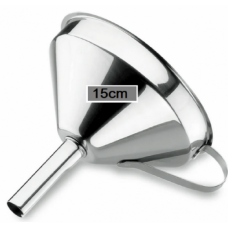 FUNNEL S/STEEL 15CM