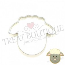 COOKIE CUTTER SHEEP FACE 7.5*8.5CM