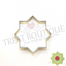 COOKIE CUTTER STAR 8 POINT 6*6CM