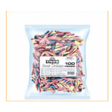 TIGON JELLIES SOUR WORMS 100'S