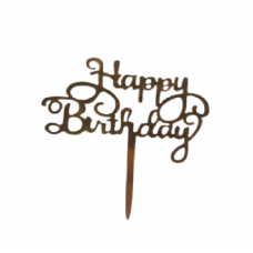 C/TOPPER HBD GOLD SMALL WITH STAND