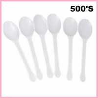 PLASTIC TEASPOONS 500'S