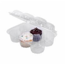 CLAMPSHELL CUPCAKE ROUND (6) HIGH 1'S