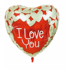 BALLOON FOIL HEART 18