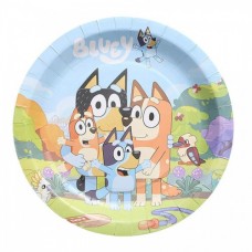 P/PLATES BLUEY 10'S