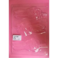CHOC MOULD BUNNY FACE LOLLIPOP