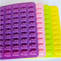 GUMMY BEAR MOULD 50'S WITH DROPPER GUMMY BEAR MOULD 50'S WITH DROPPER