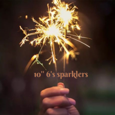 SPARKLERS GOLDEN 10