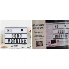 LED LIGHT MESSAGE BOX